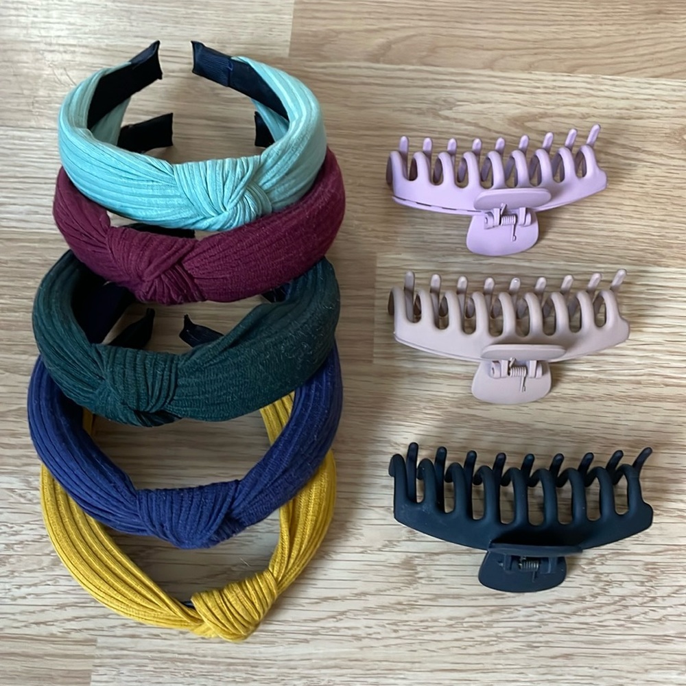 Headband & Hair clip lot